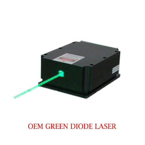 Ultra Compact Long Lifetime 520nm Laser CW Operating Mode 3~4W